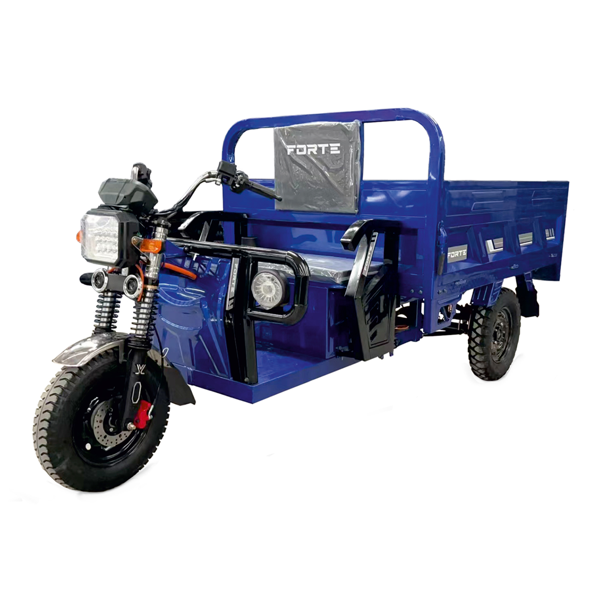 Грузовой электрический трицикл FORTE JB-1500 Синий