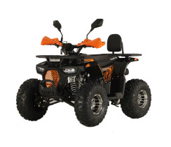 Квадроцикл FORTE ATV125P Чорно-помаранчевий
