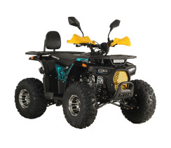 Квадроцикл FORTE ATV125P Блакитно-жовтий