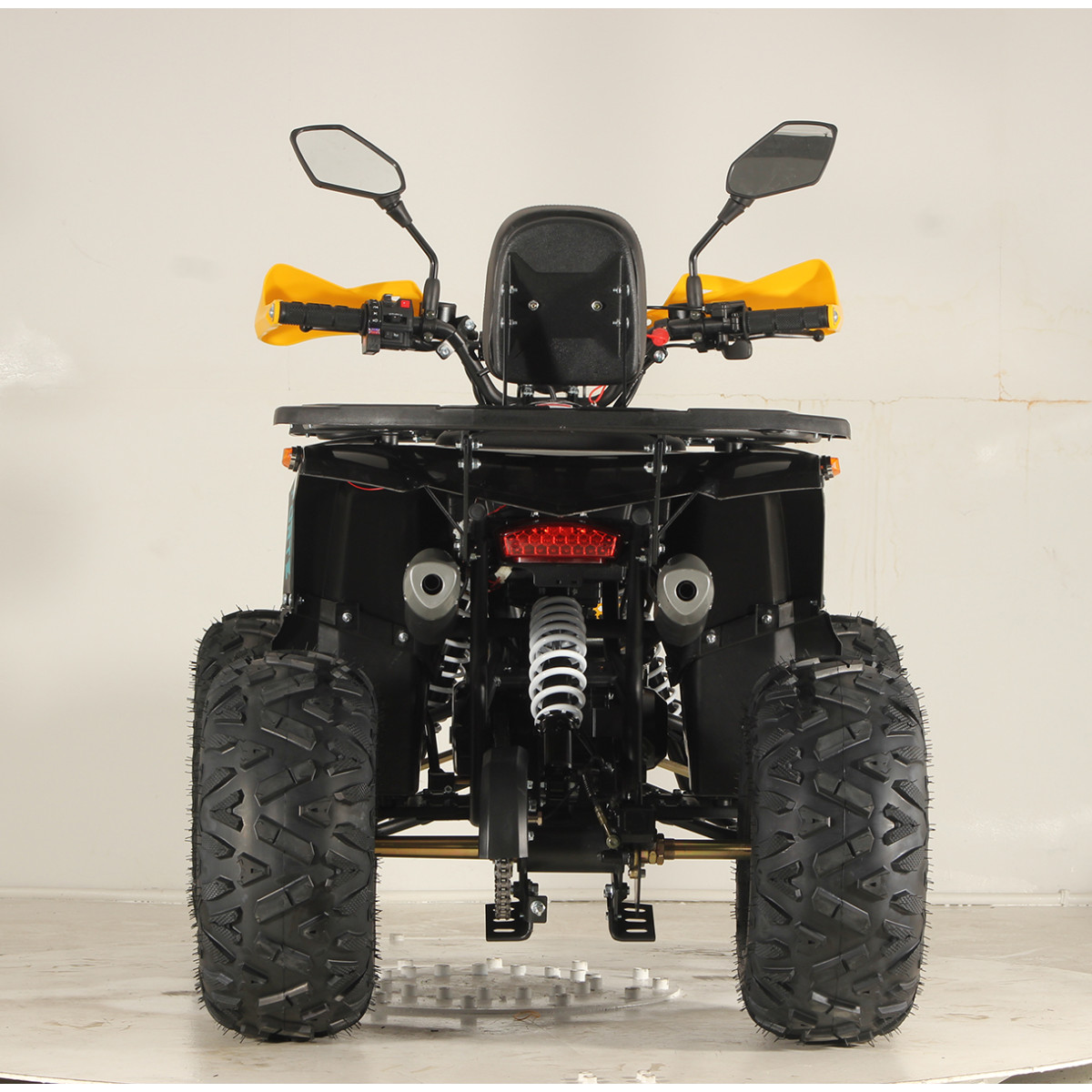 Квадроцикл FORTE ATV125P Голубовато-желтый