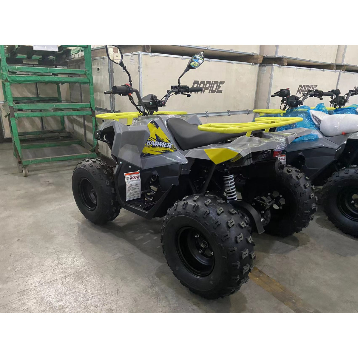 Квадроцикл MIKILON HAMMER 125 Сірий