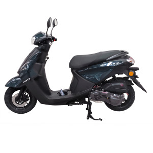 Скутер Forte NEW JOG PLUS Чорний
