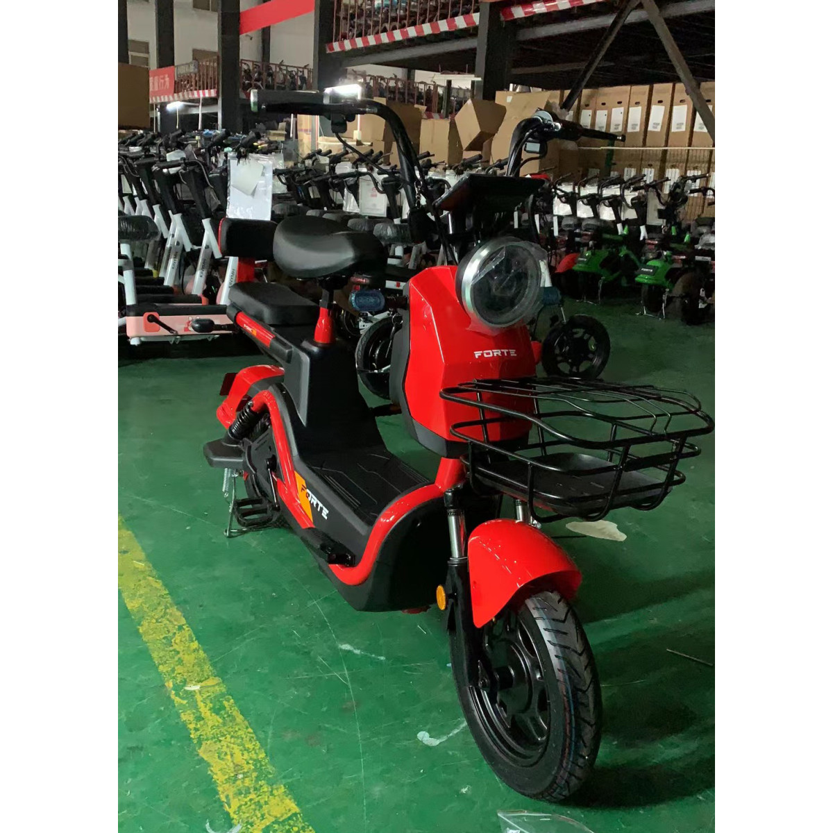 Велоскутер акумуляторний FORTE GS500 Червоний