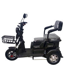 Электроскутер FORTE FAMILY Черный