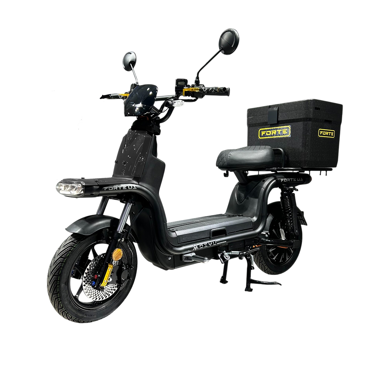 Велоскутер акумуляторний FORTE U1 Чорний