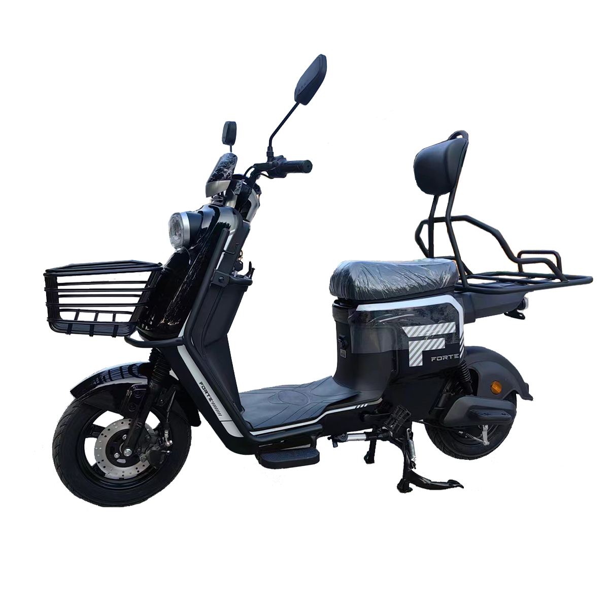 Велоскутер акумуляторний FORTE HARDY Чорний