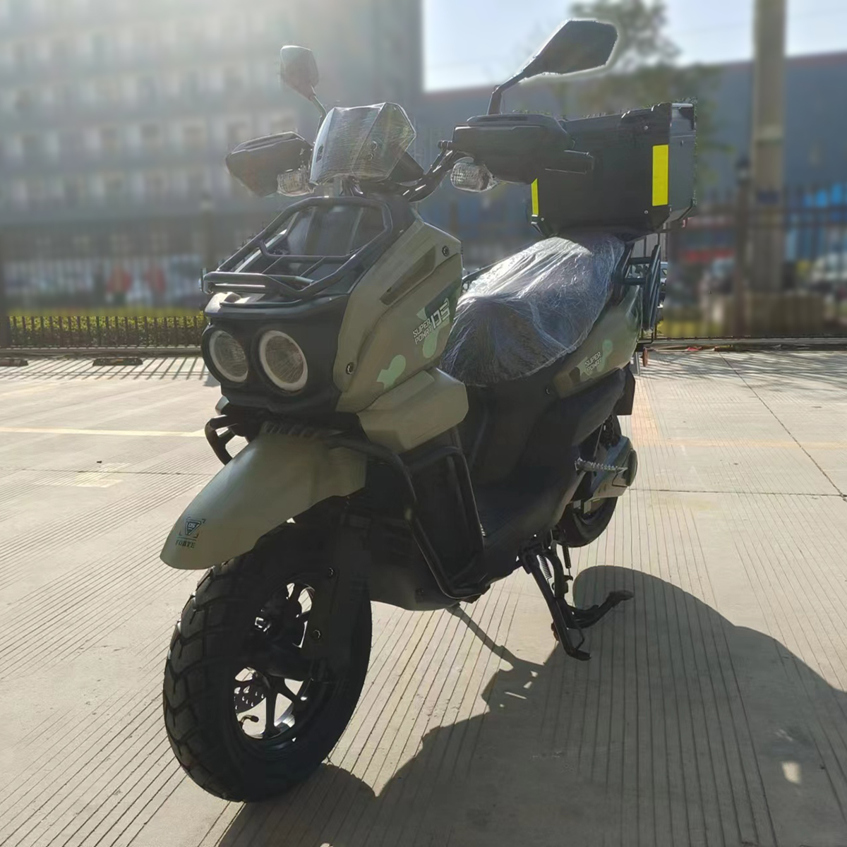 Электроскутер FORTE UNICORN EV Зеленый