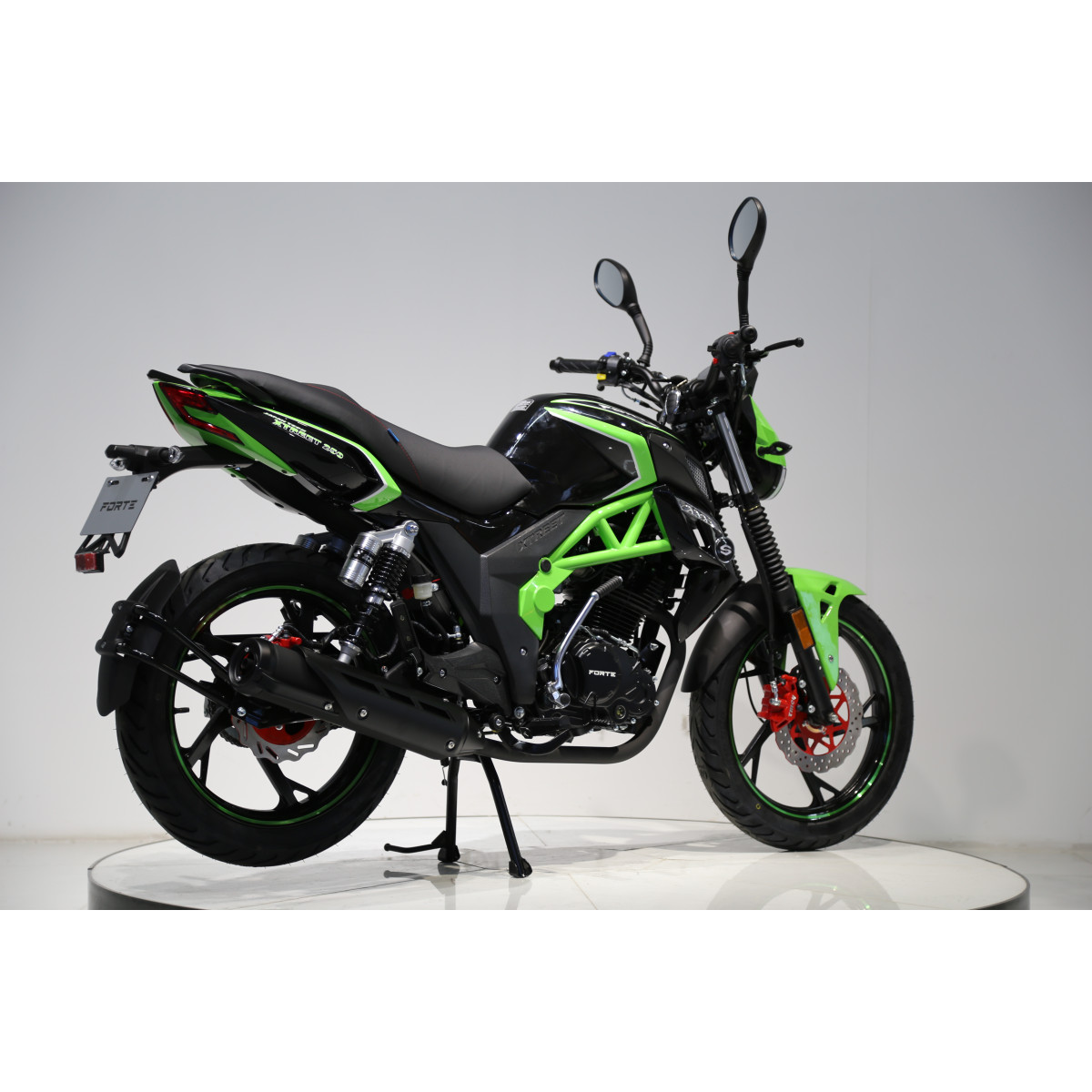 Мотоцикл FT250-X6 Forte Чорно-зелений