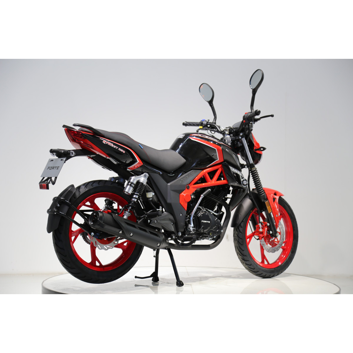 Мотоцикл FT250-X6 Forte Чорно-червоний