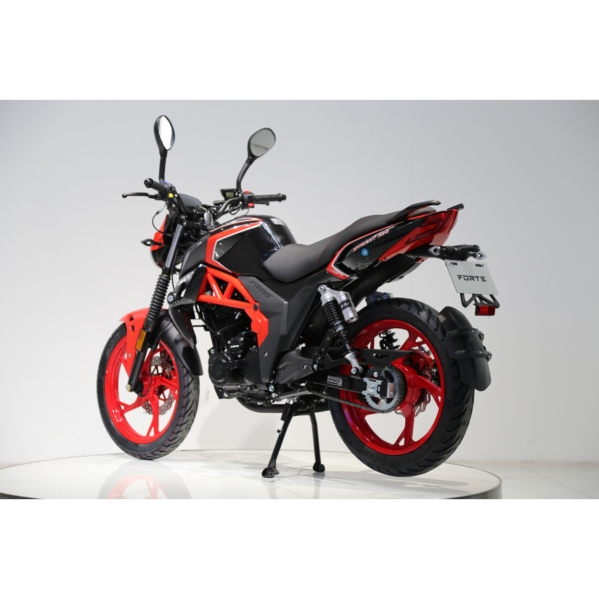 Мотоцикл FT250-X6 Forte Чорно-червоний