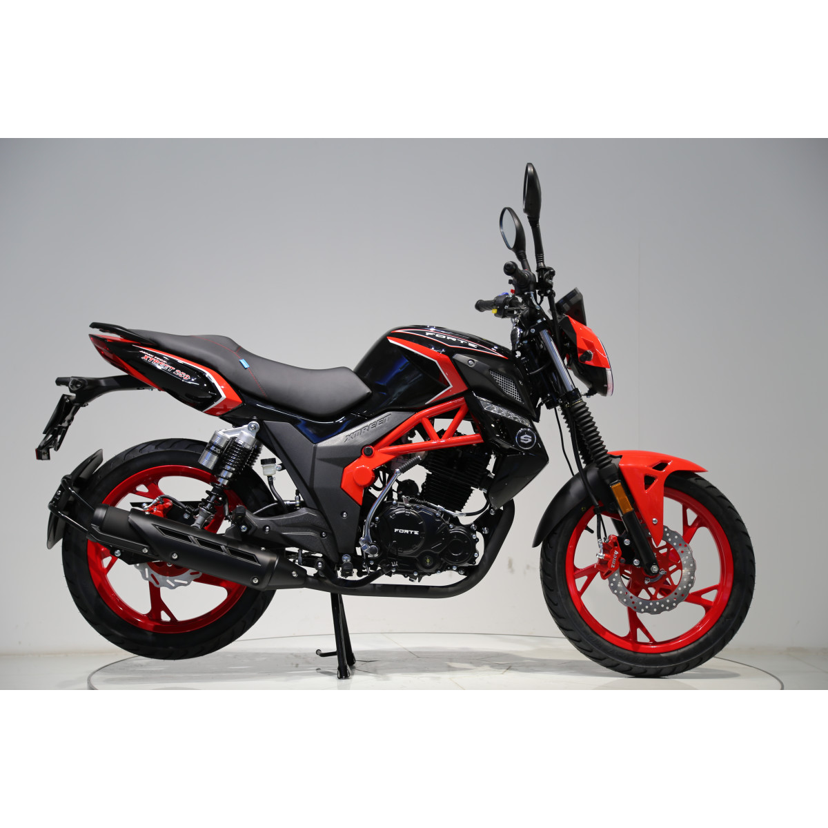 Мотоцикл FT250-X6 Forte Чорно-червоний