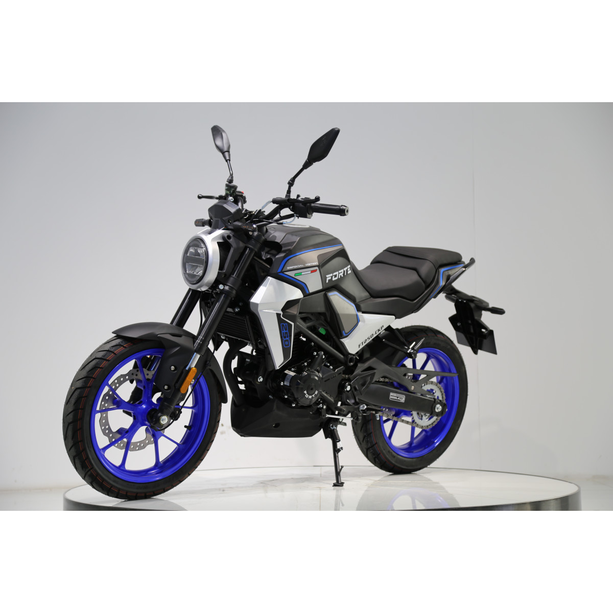 Мотоцикл FT 250CKP Forte Чорно-синій