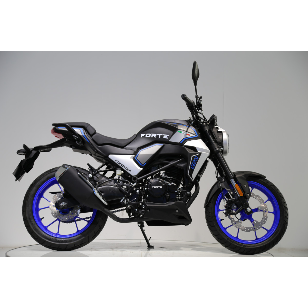 Мотоцикл FT 250CKP Forte Чорно-синій