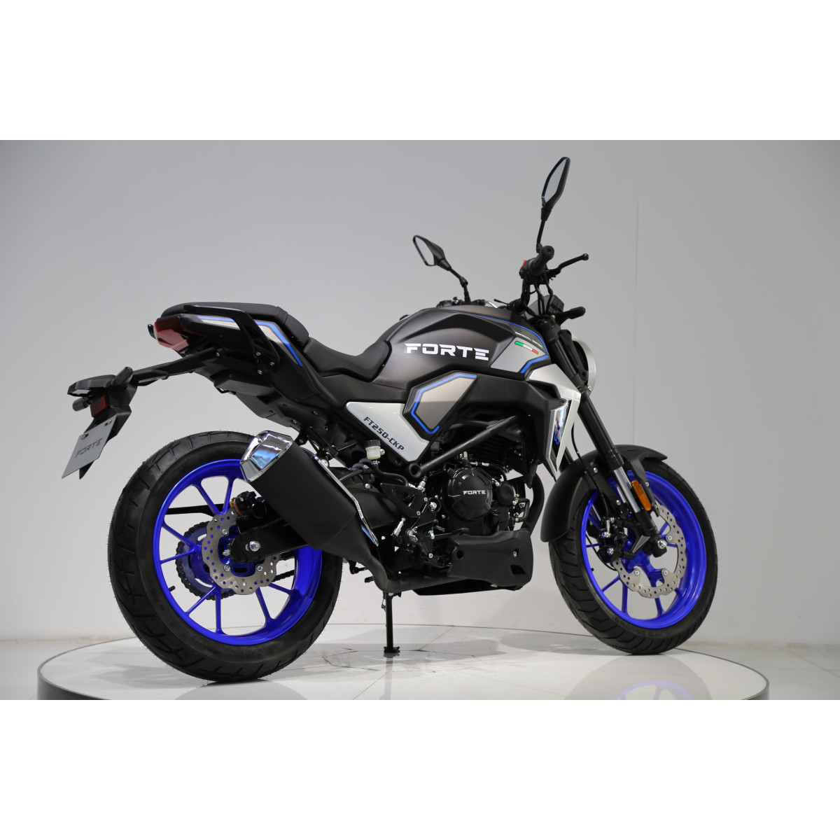 Мотоцикл FT 250CKP Forte Чорно-синій