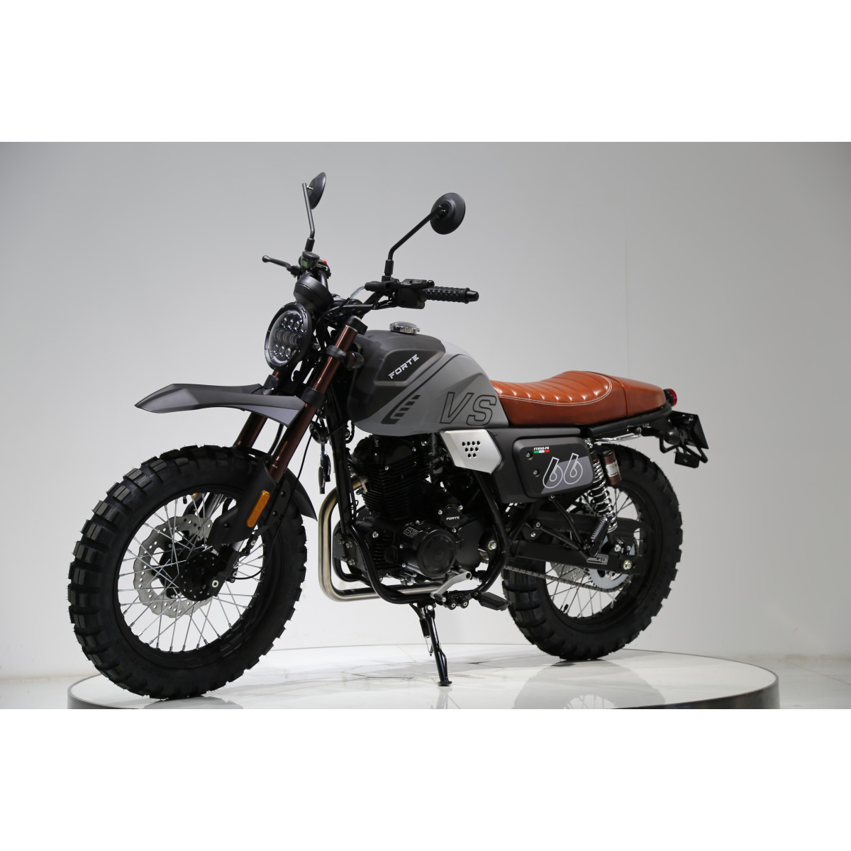 Мотоцикл FT250-F6 Forte Чорно-сірий