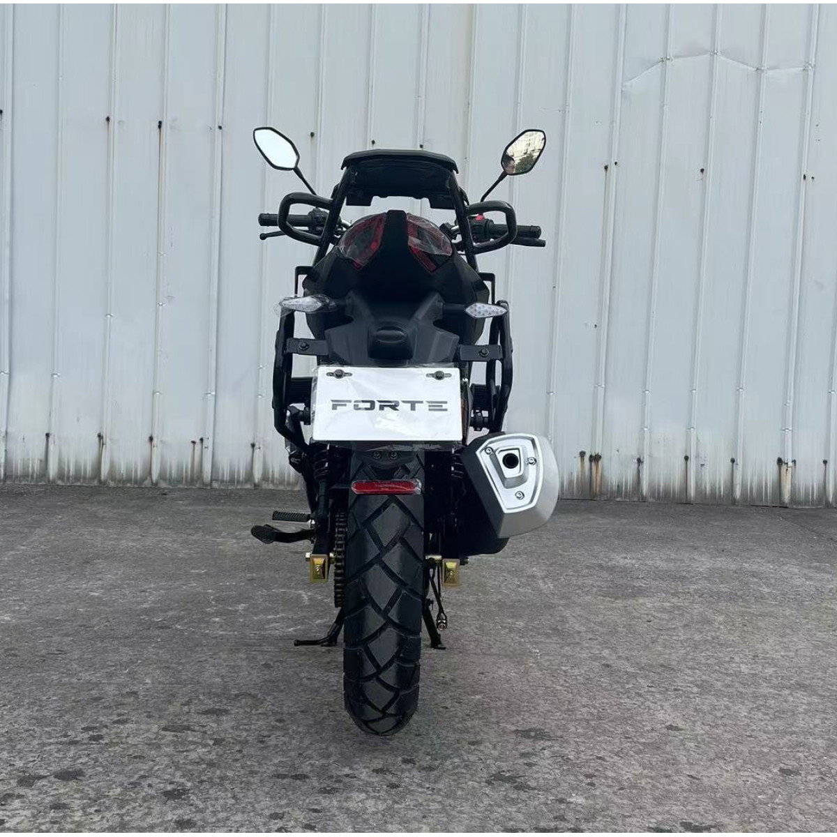 Мотоцикл BS-200 Forte Чорно-сірий