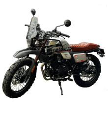 Мотоцикл Scrambler FT300-F6P Forte Сірий 