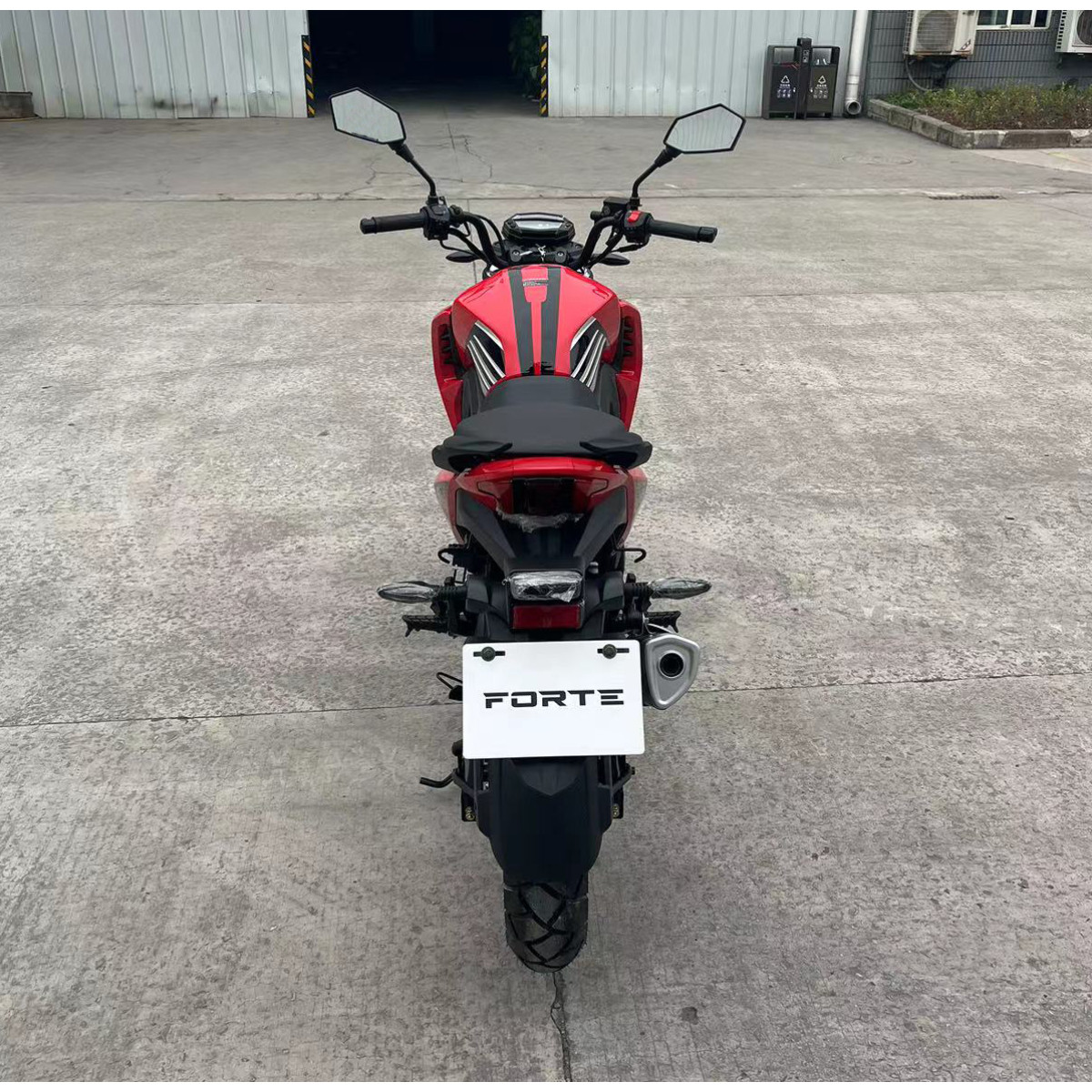 Мотоцикл BS-250 Forte Черно-красный