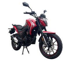 Мотоцикл BS-250 Forte Чорно-червоний