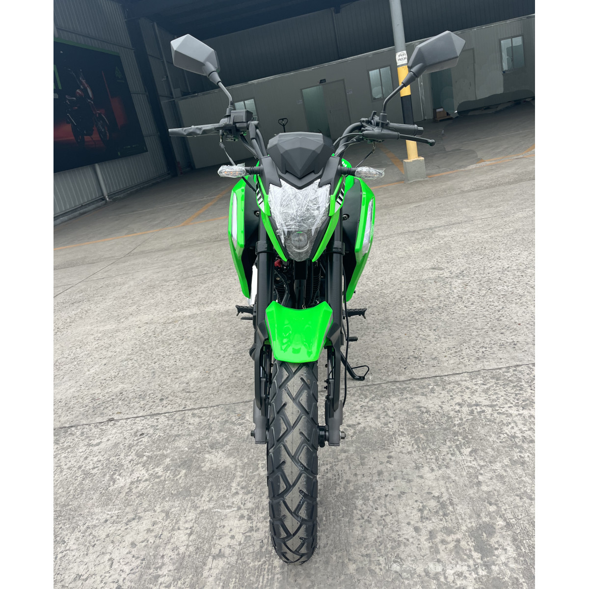 Мотоцикл BS-250 Forte Черно-зеленый