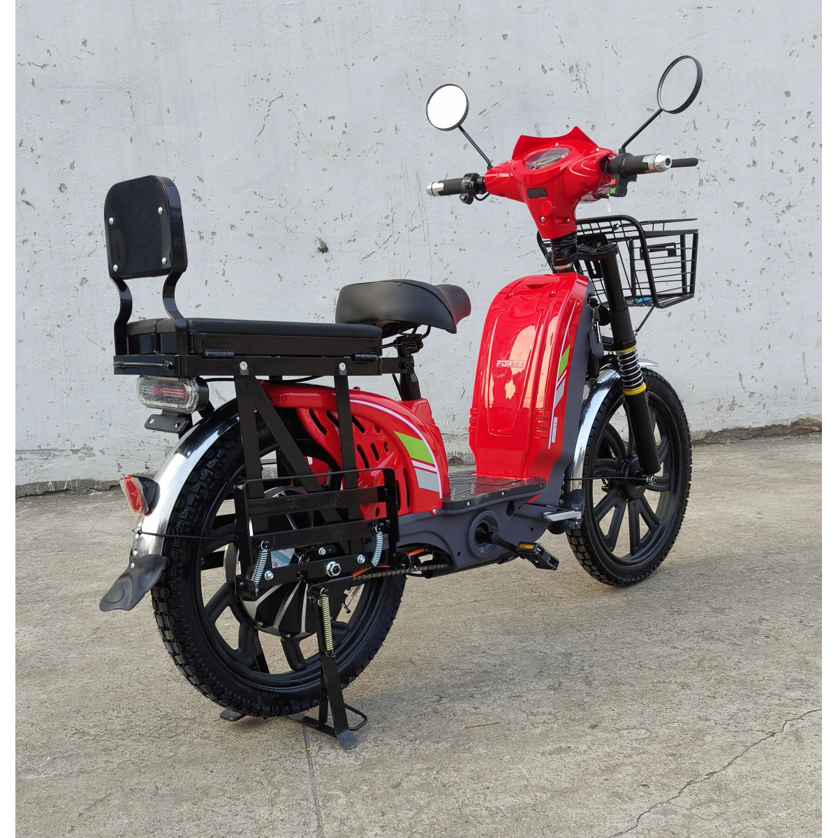 Велоскутер акумуляторний EM 219 Forte Червоний