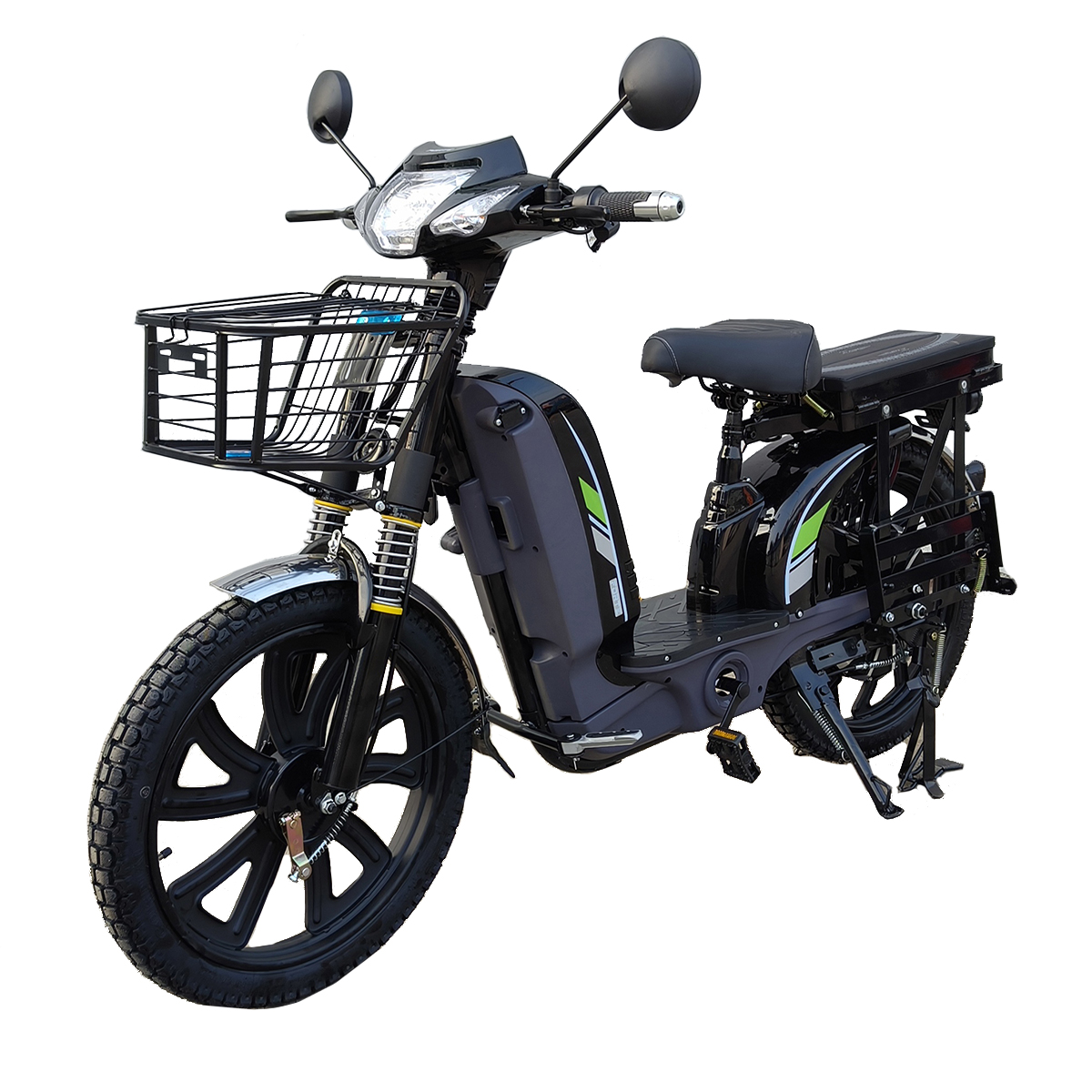 Велоскутер акумуляторний EM 219WS Forte Чорний