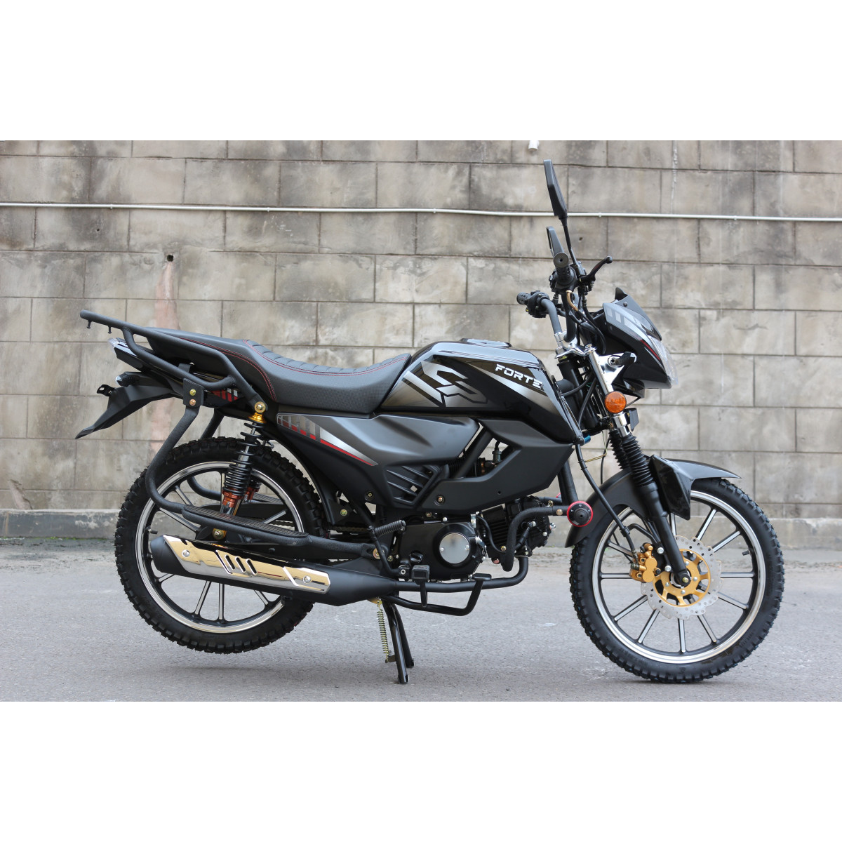 Мотоцикл ALFA FT125-LX Forte Черный