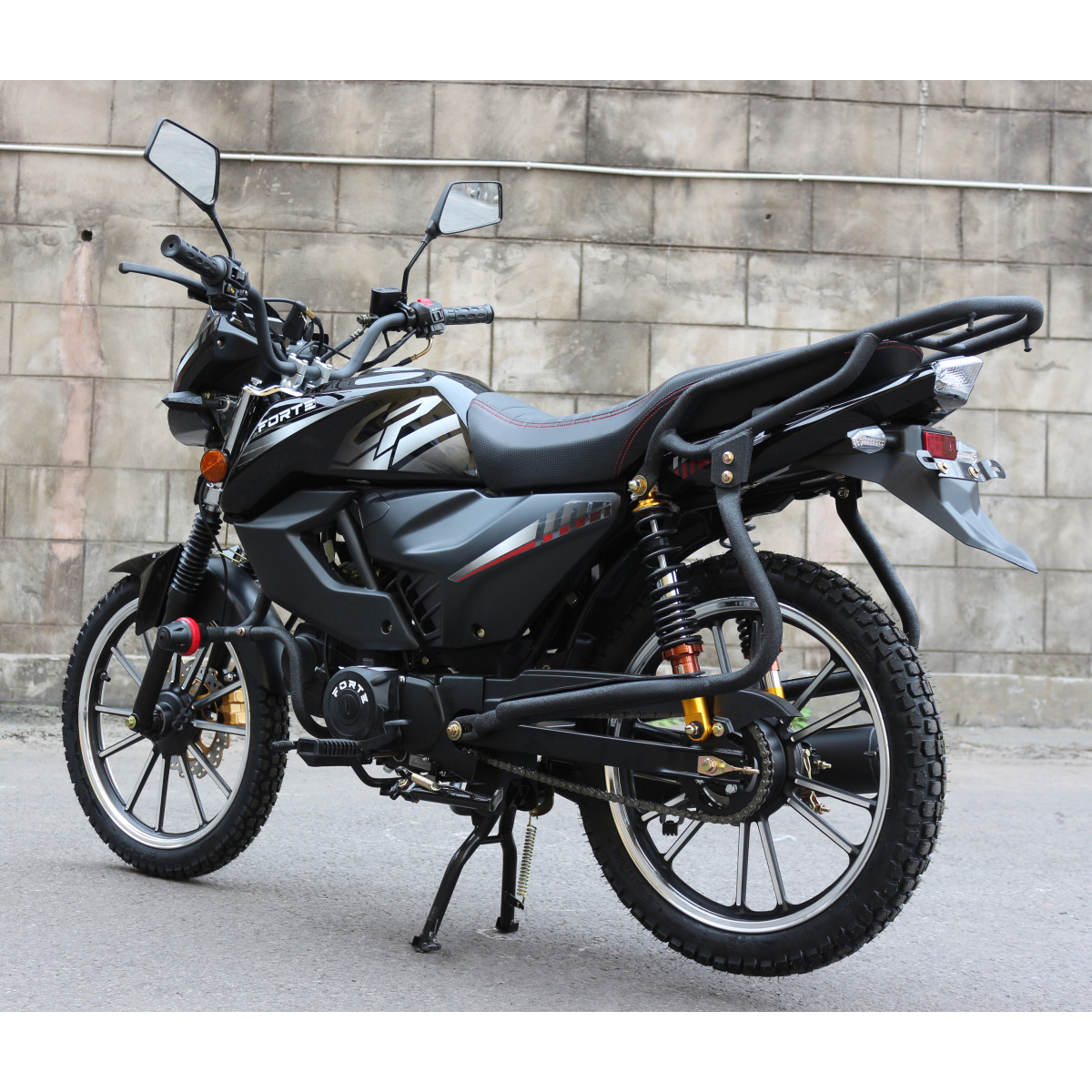 Мотоцикл ALFA FT125-LX Forte Черный