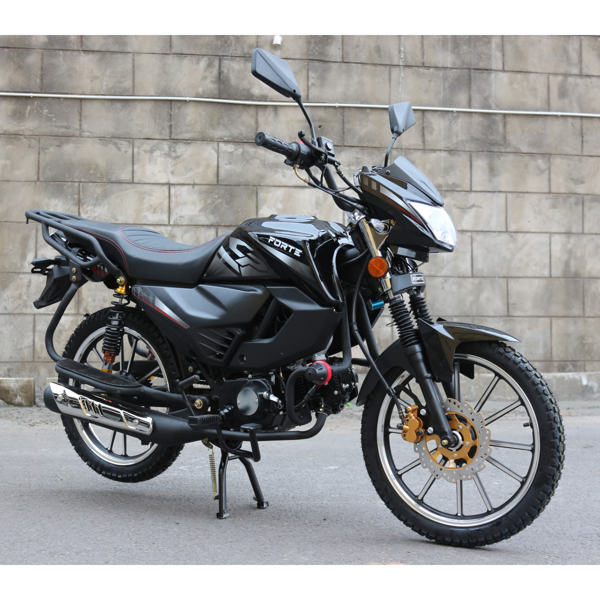 Мотоцикл ALFA FT125-LX Forte Черный