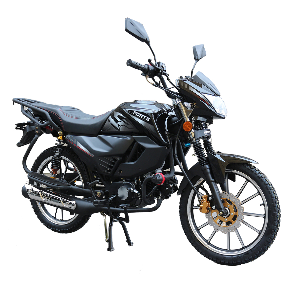 Мотоцикл ALFA FT125-LX Forte Черный