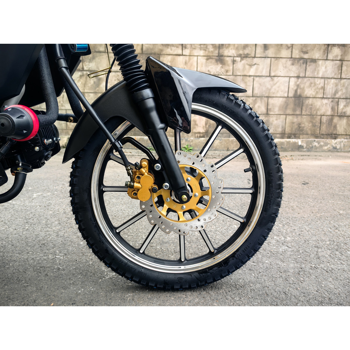 Мотоцикл ALFA FT125-LX Forte Черный