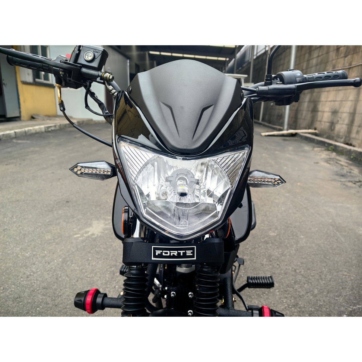 Мотоцикл ALFA FT125-LX Forte Черный