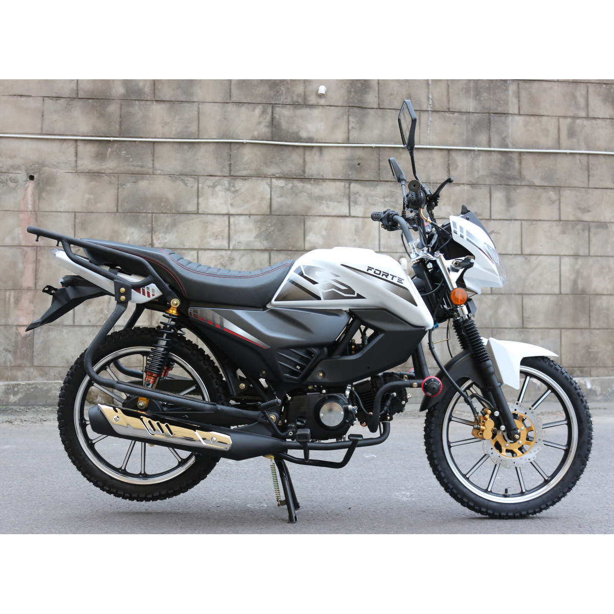 Мотоцикл ALFA FT125-LX Forte Белый