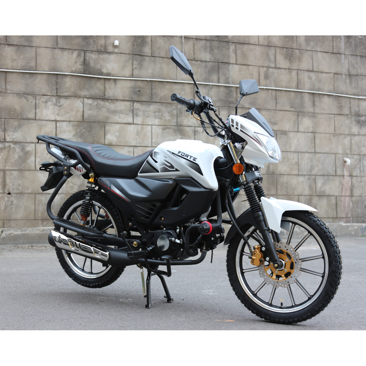 Мотоцикл ALFA FT125-LX Forte Белый
