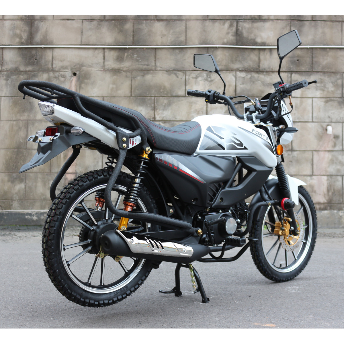 Мотоцикл ALFA FT125-LX Forte Белый