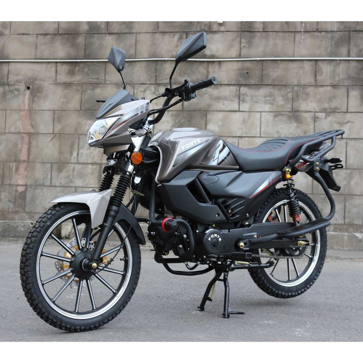 Мотоцикл ALFA FT125-LX Forte Серый