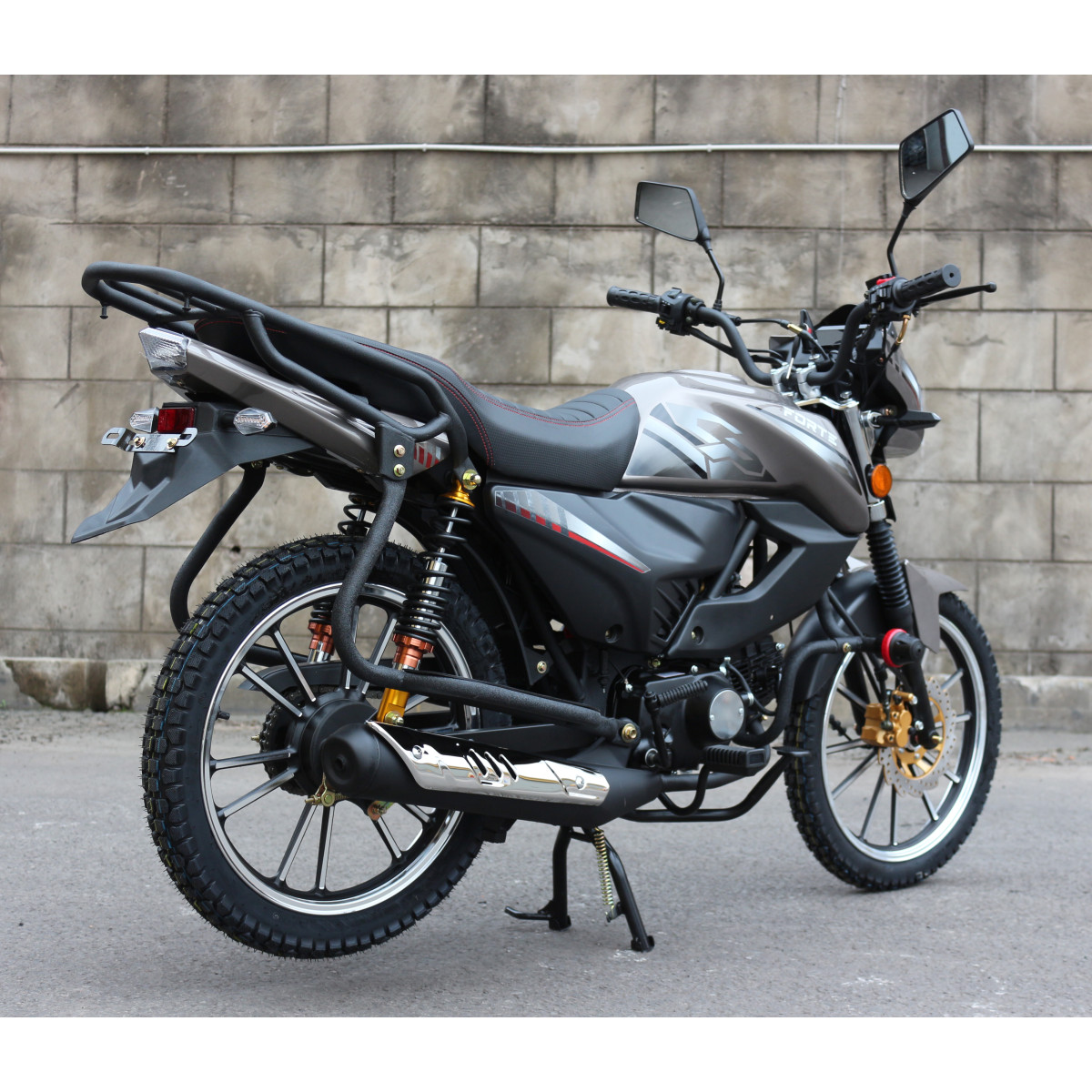 Мотоцикл ALFA FT125-LX Forte Серый