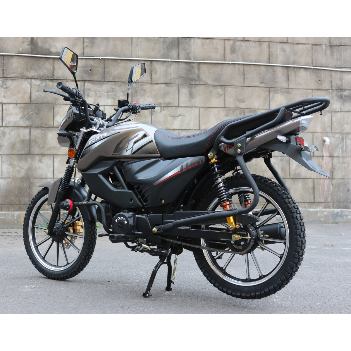 Мотоцикл ALFA FT125-LX Forte Серый