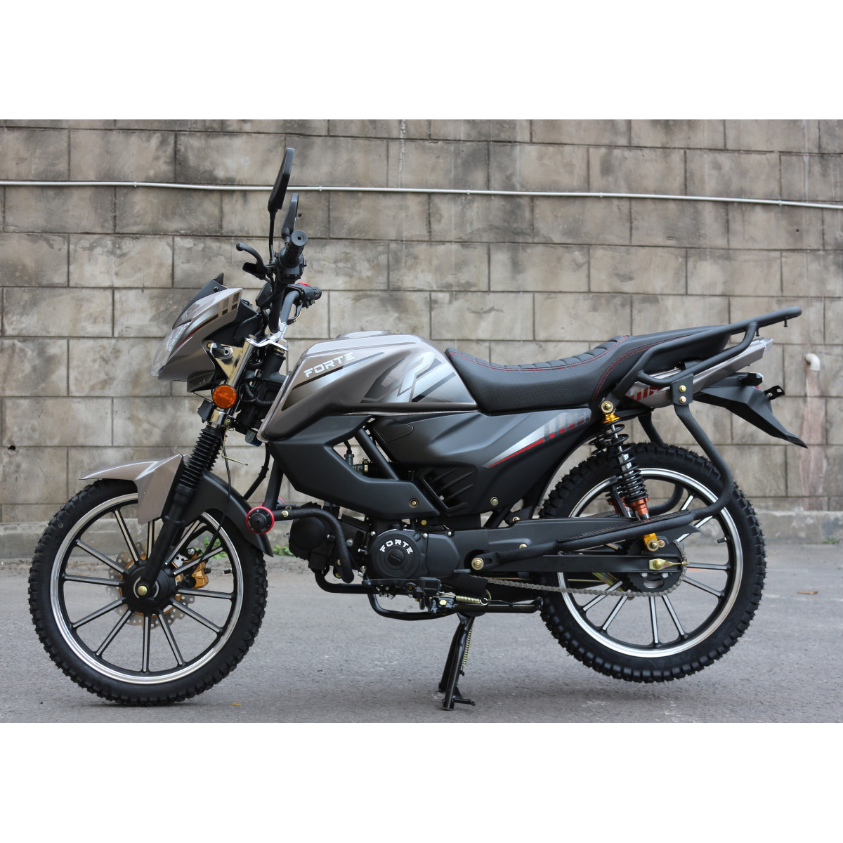 Мотоцикл ALFA FT125-LX Forte Серый