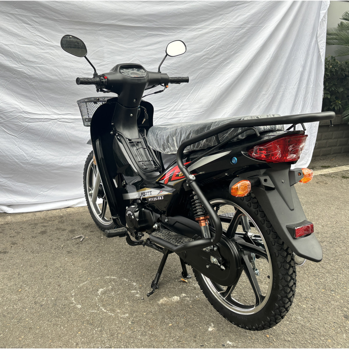 Мотоцикл FT125-FA3 Forte Чорний