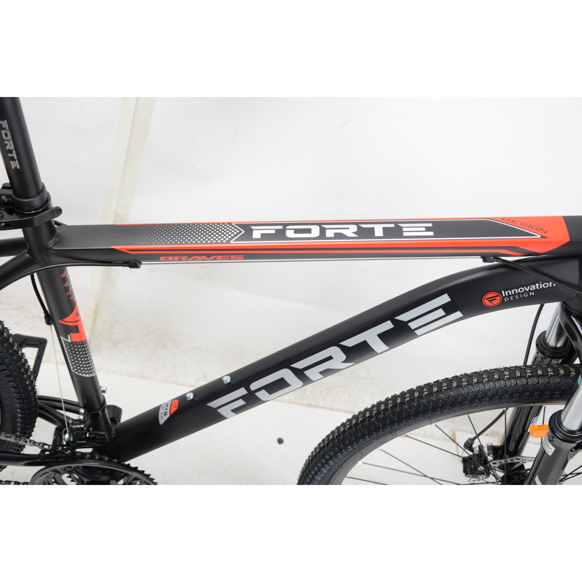 Велосипед Forte Braves МТВ 21"/29" (135372) чорний