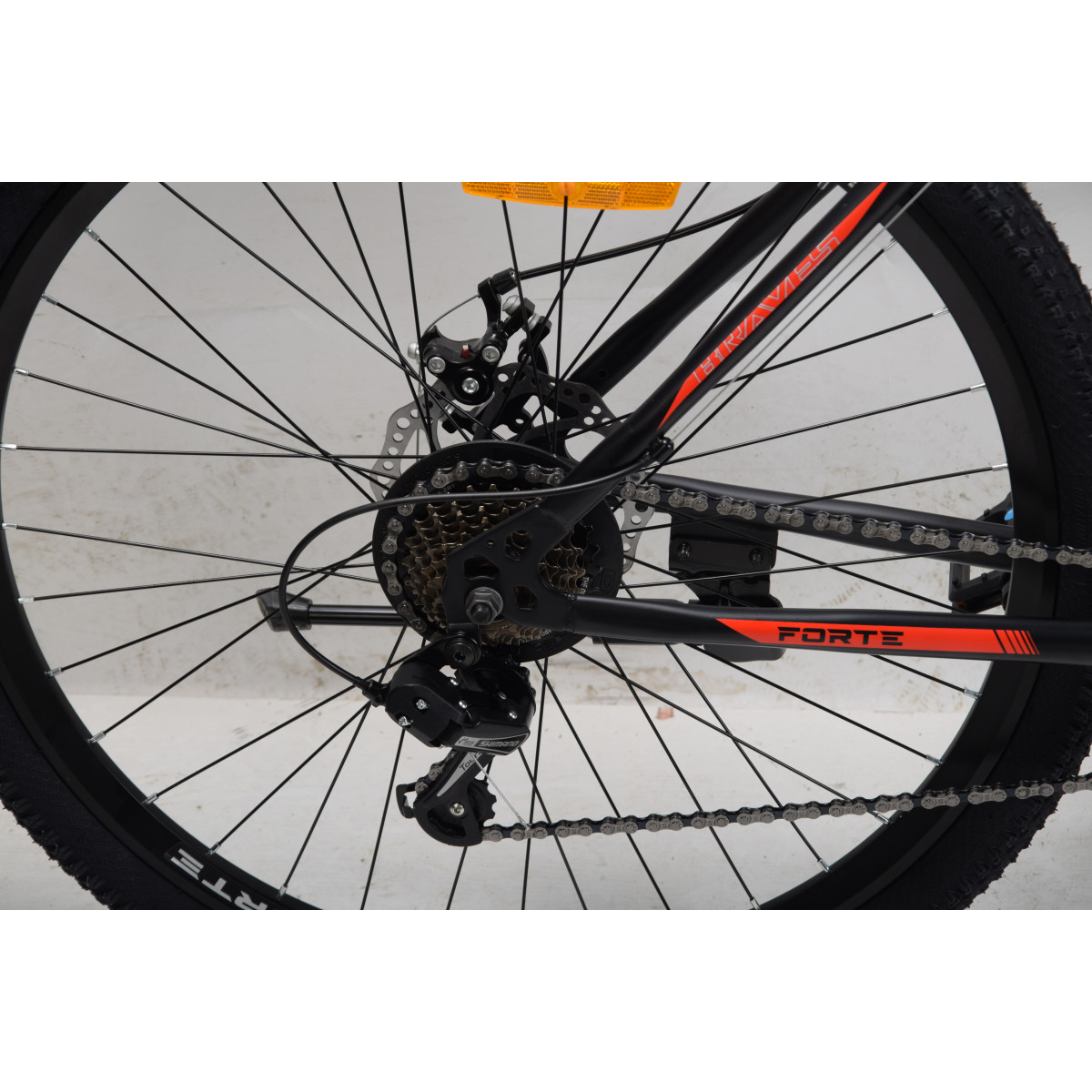 Велосипед Forte Braves МТВ 19"/27.5" (135373) оранжевый