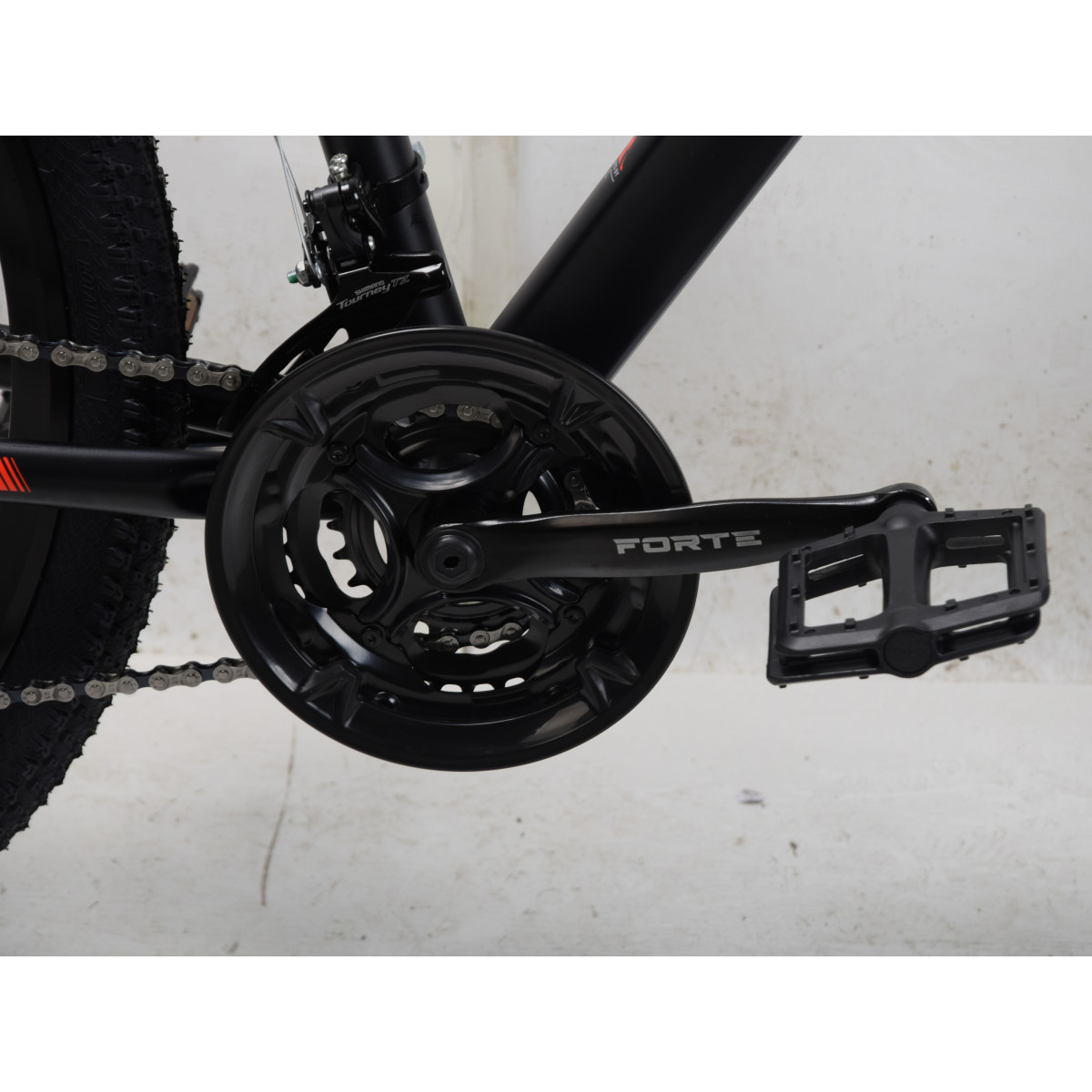 Велосипед Forte Braves МТВ 17"/27.5" (135374) оранжевый