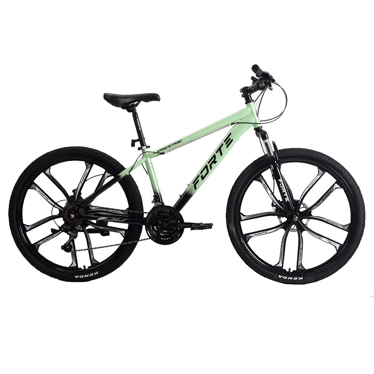 Велосипед FORTE PRESTIGE 15"/26" зеленый