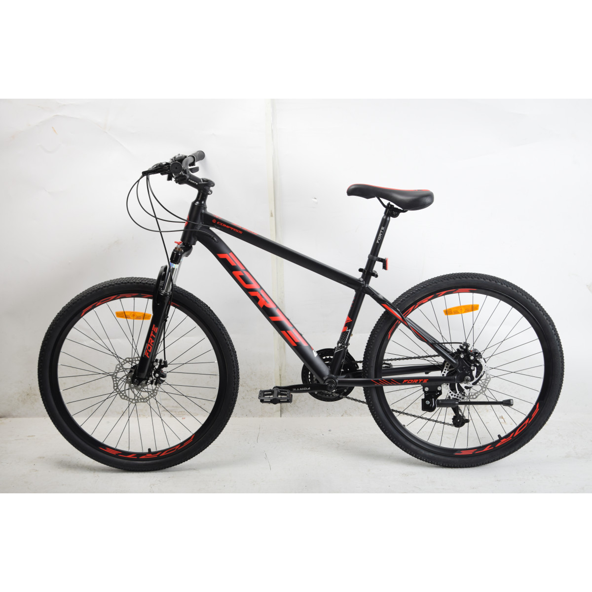 Велосипед Forte COMPASS 19"/27.5" черный