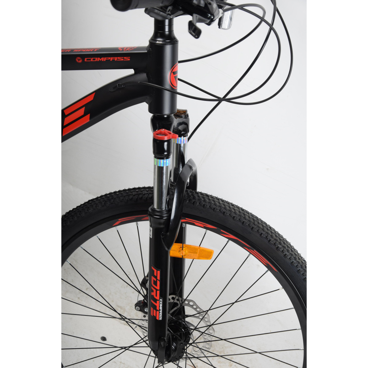 Велосипед Forte COMPASS 19"/27.5" черный