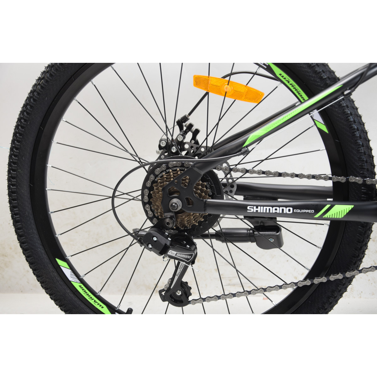 Велосипед FORTE WARRIOR 13"/ 26" чорно-жовтий (А)