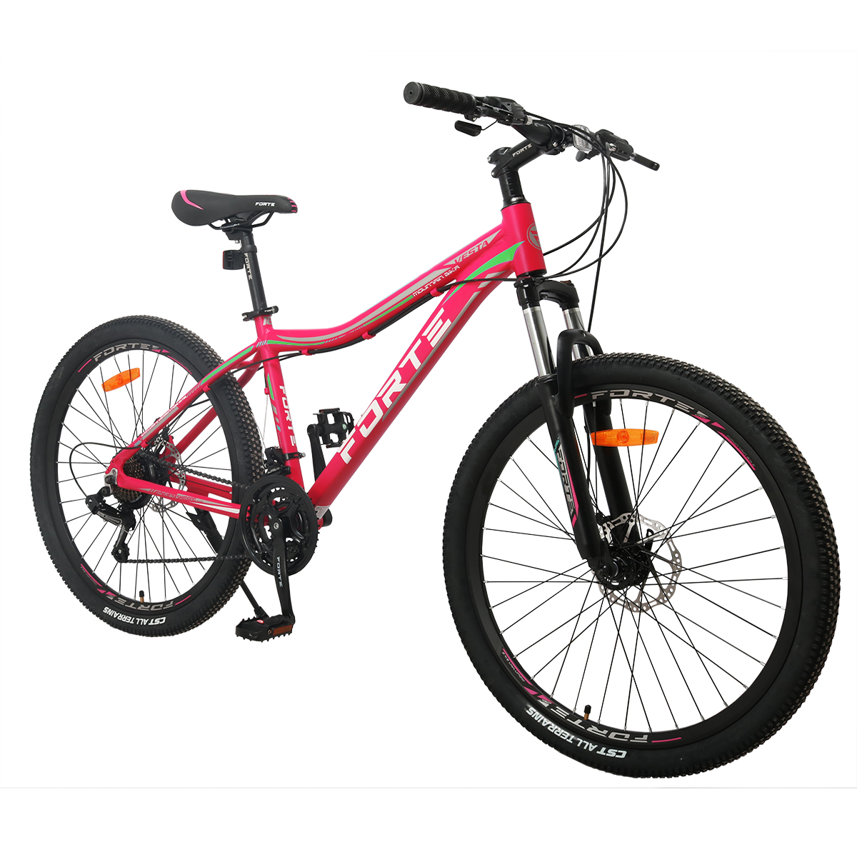 Велосипед Forte Vesta 16"/26" Зелено-червоний