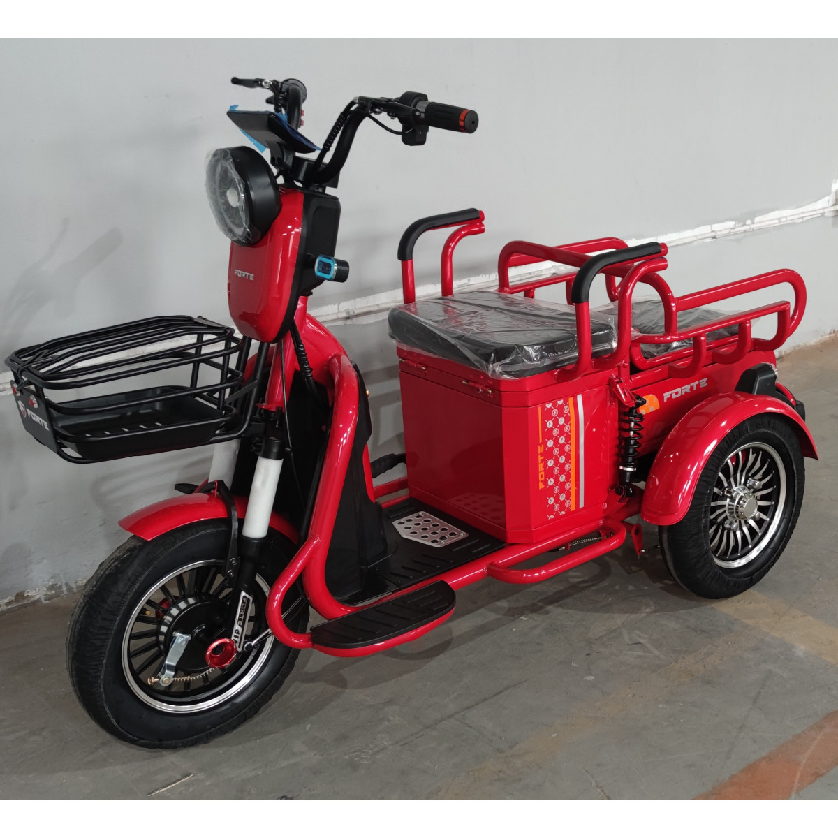 Електроскутер FORTE СARGO Червоний