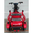 Електроскутер FORTE СARGO Червоний